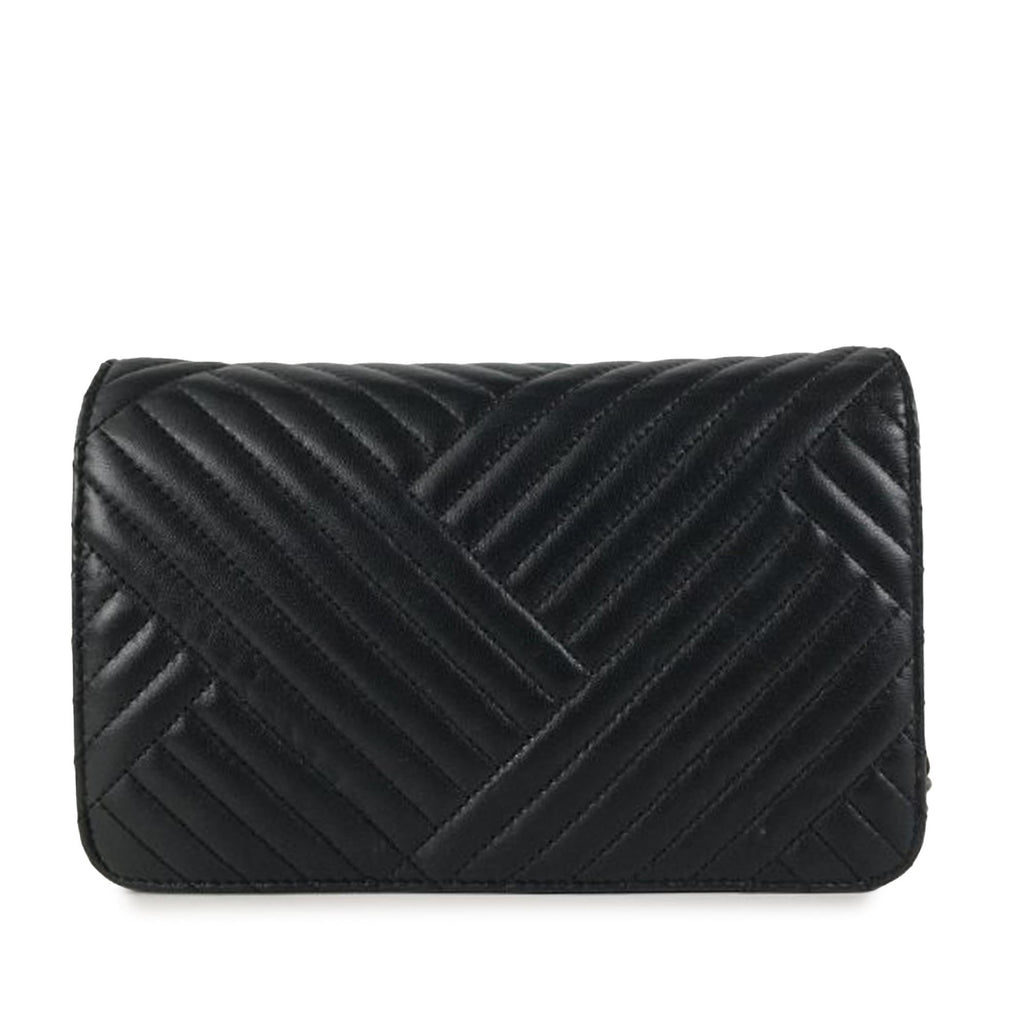 Chanel CC Crossing Wallet on Chain (SHG-PFbWdZ)
