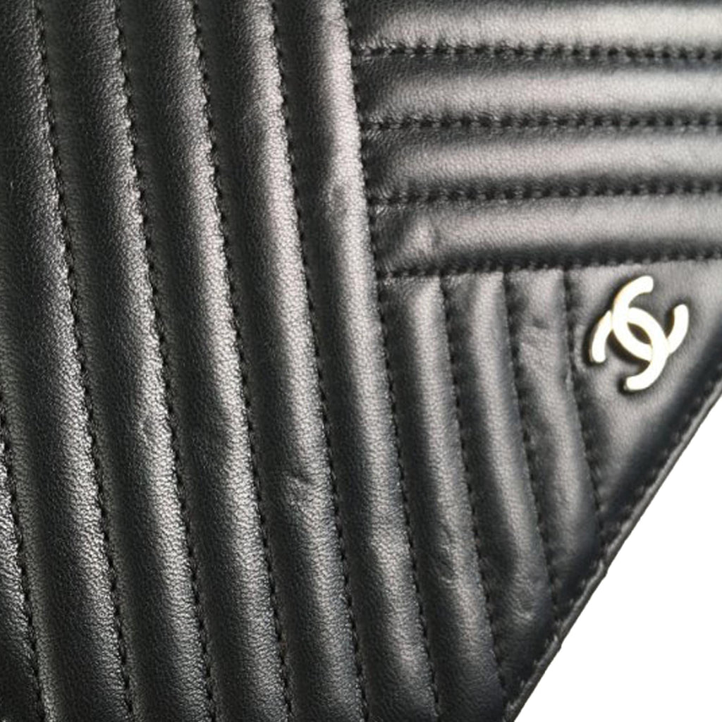 Chanel CC Crossing Wallet on Chain (SHG-PFbWdZ)