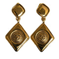 Chanel CC Dangling Clip-On Earrings (SHG-yA68qy)
