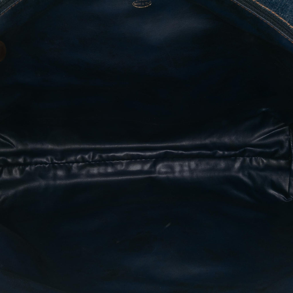 Chanel CC Denim Chain Tote