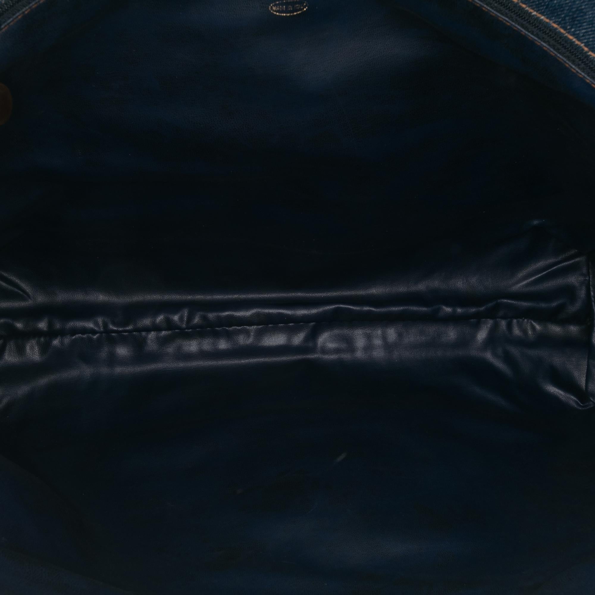 Chanel CC Denim Chain Tote