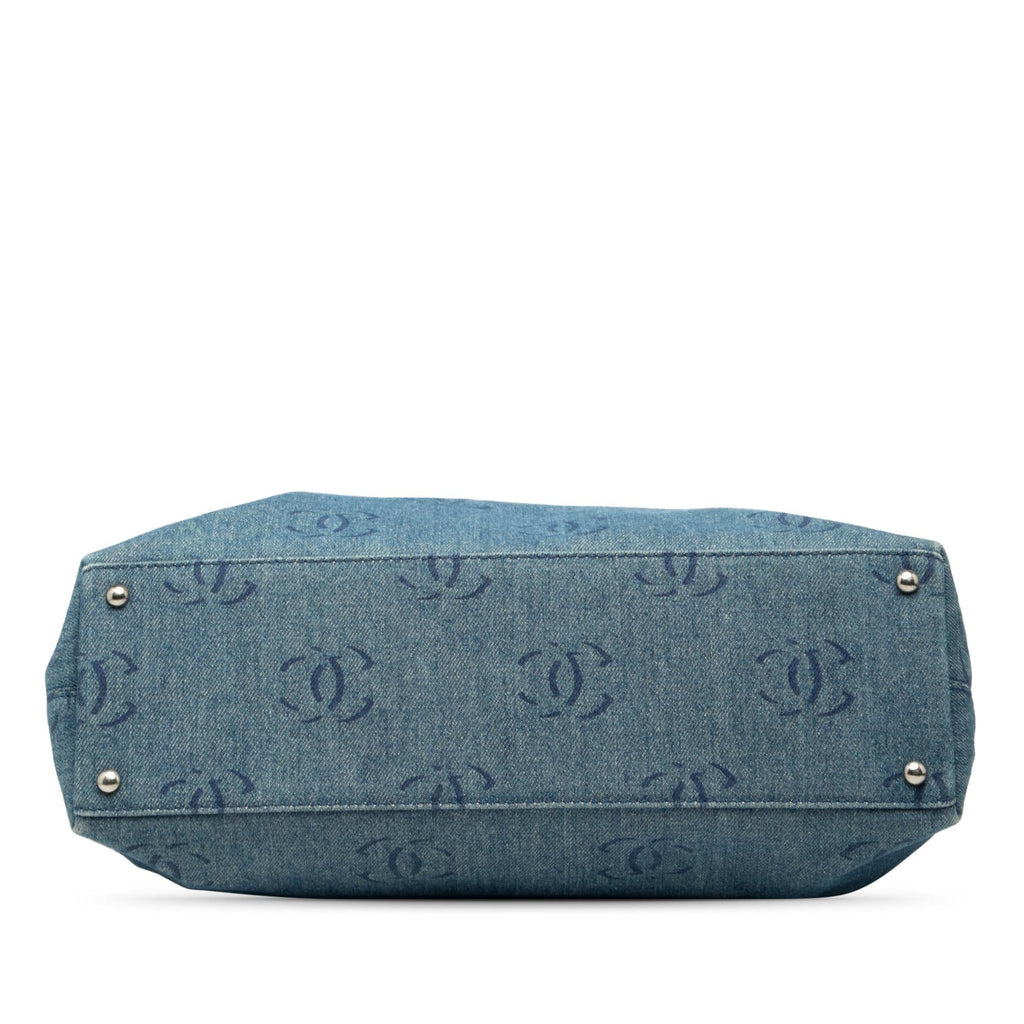 Chanel CC Denim Tote