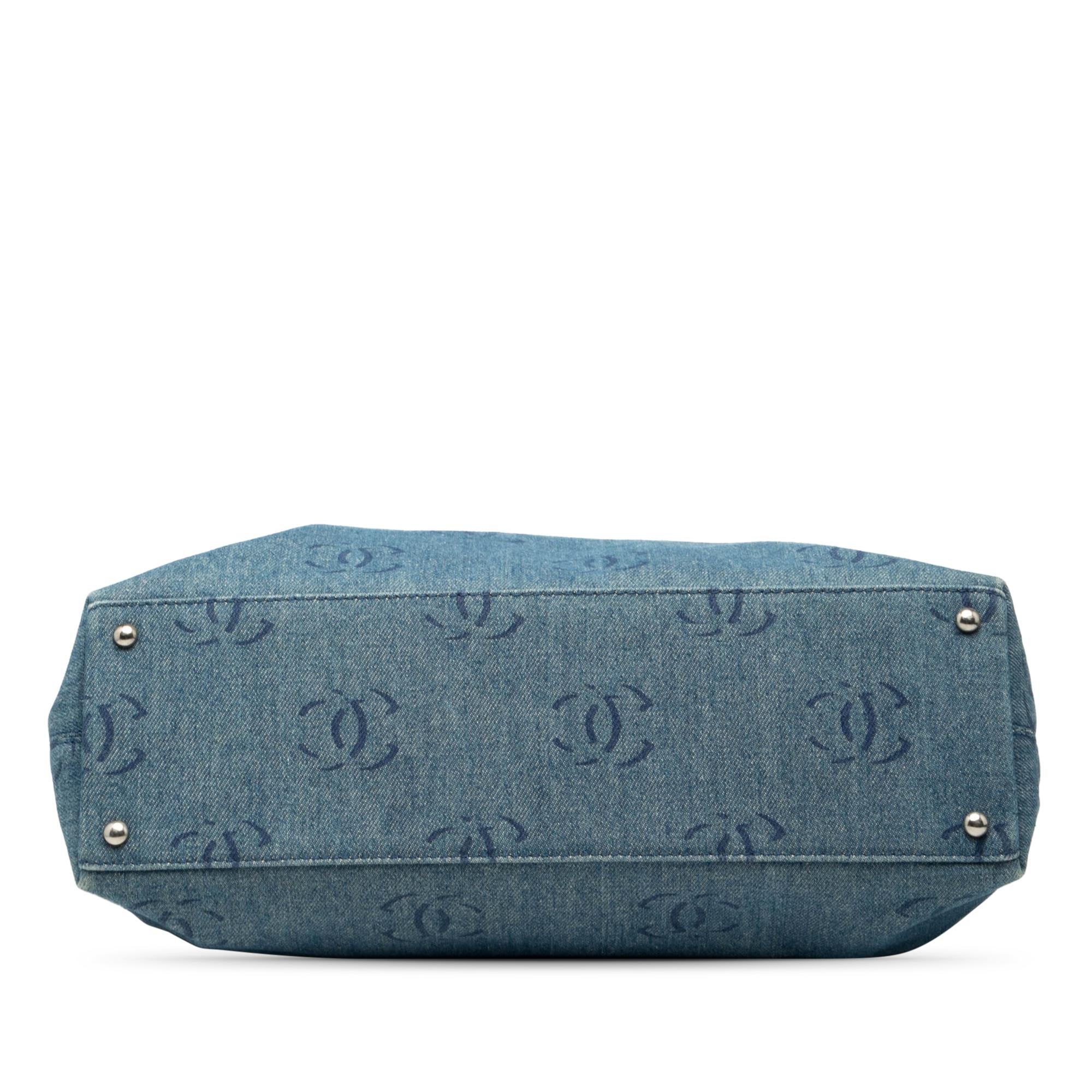 Chanel CC Denim Tote