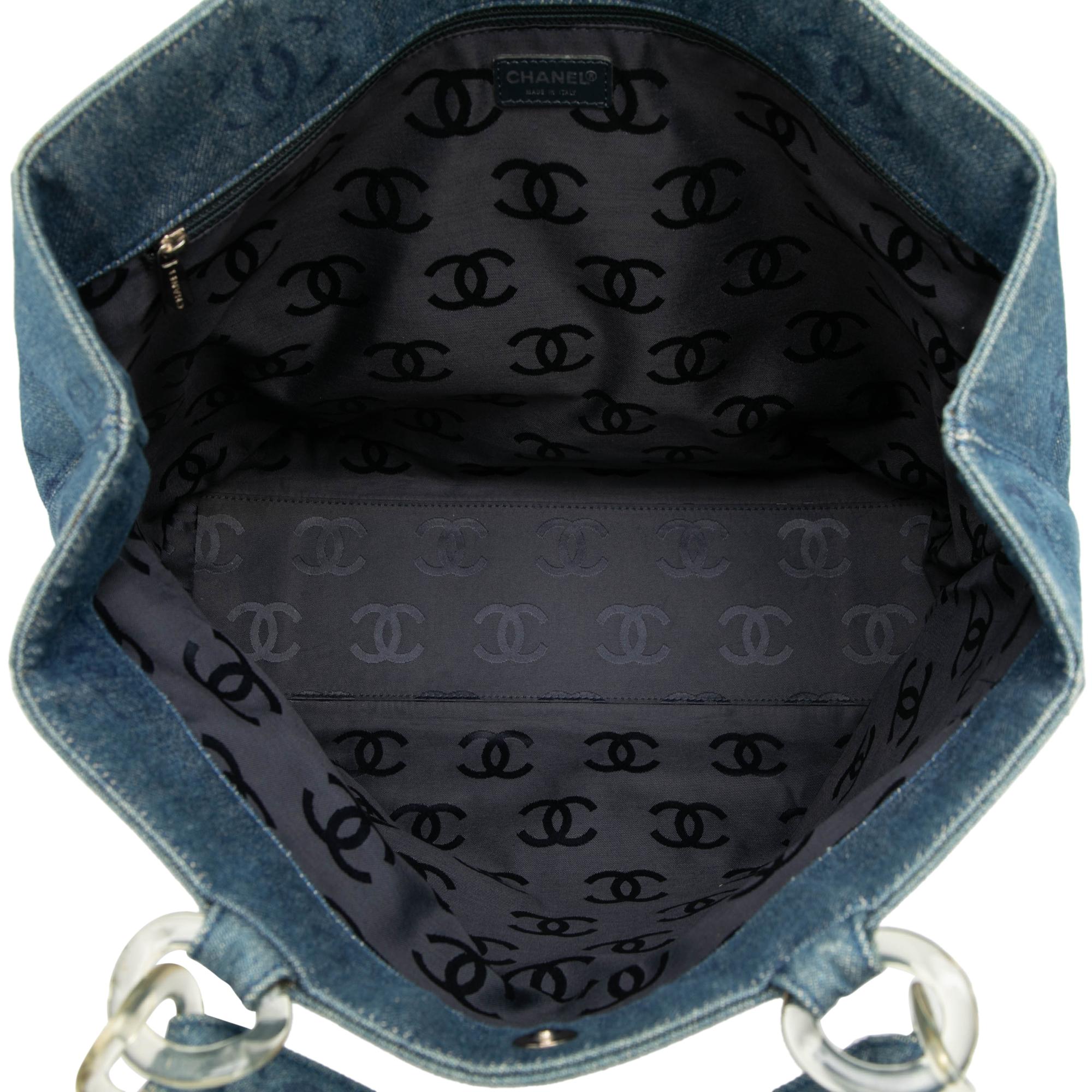 Chanel CC Denim Tote