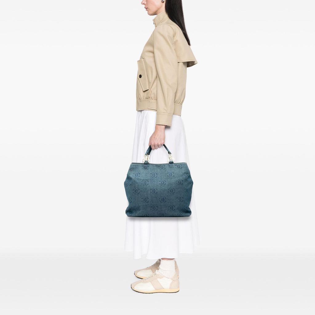 Chanel CC Denim Tote