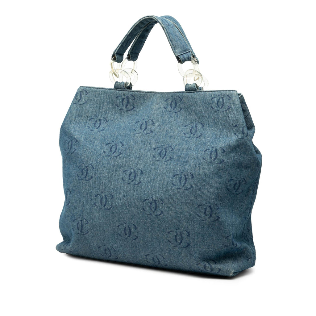 Chanel CC Denim Tote