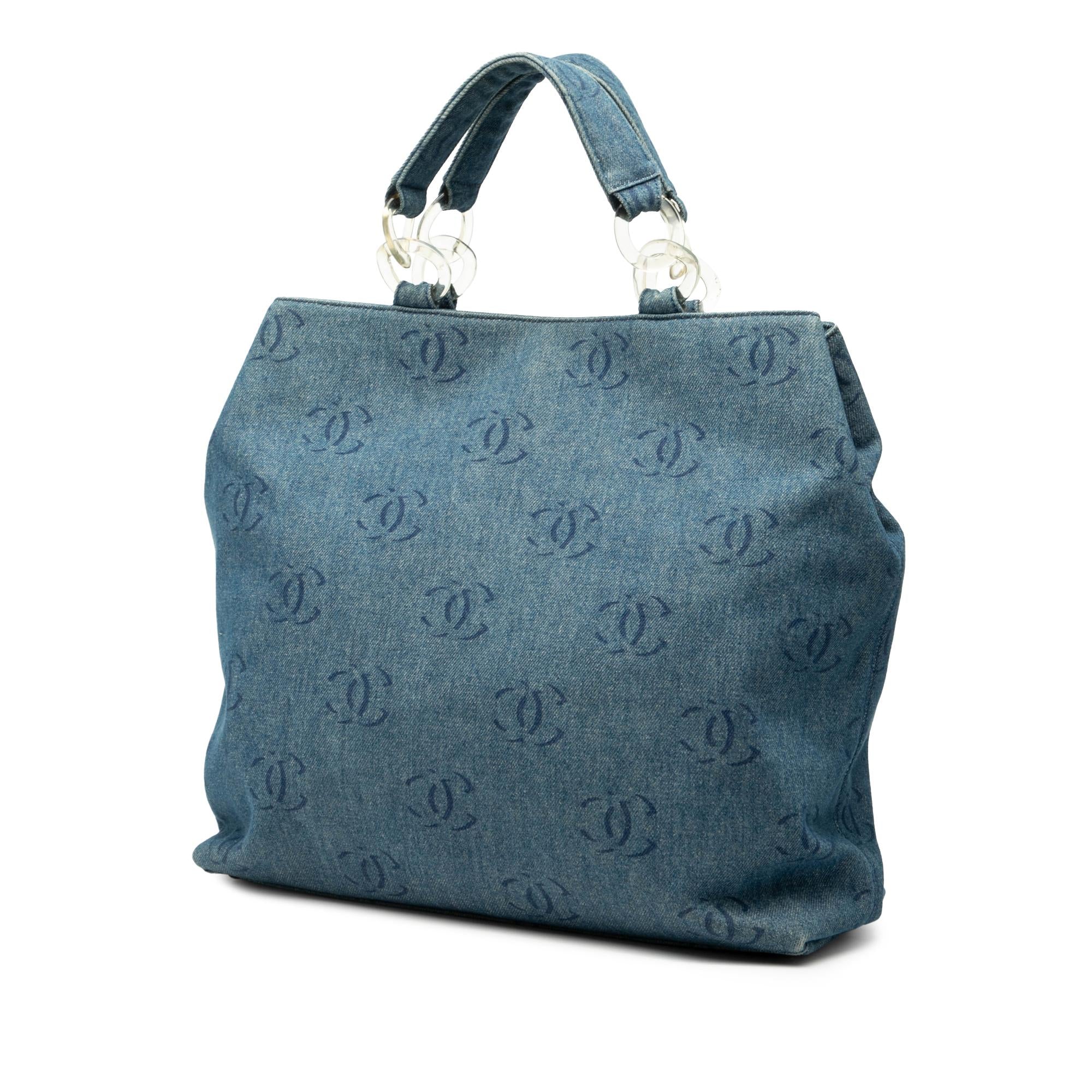 Chanel CC Denim Tote