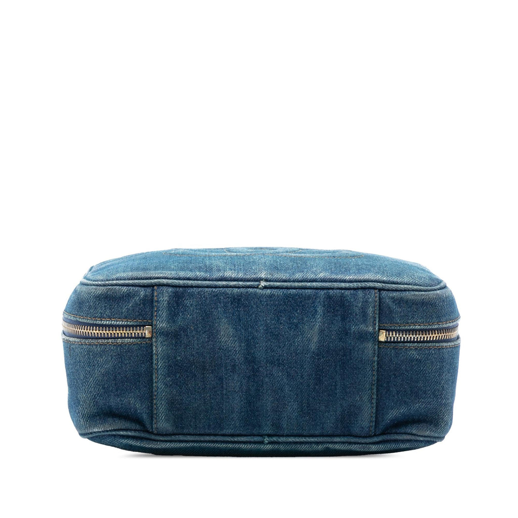 Chanel CC Denim Vanity Bag