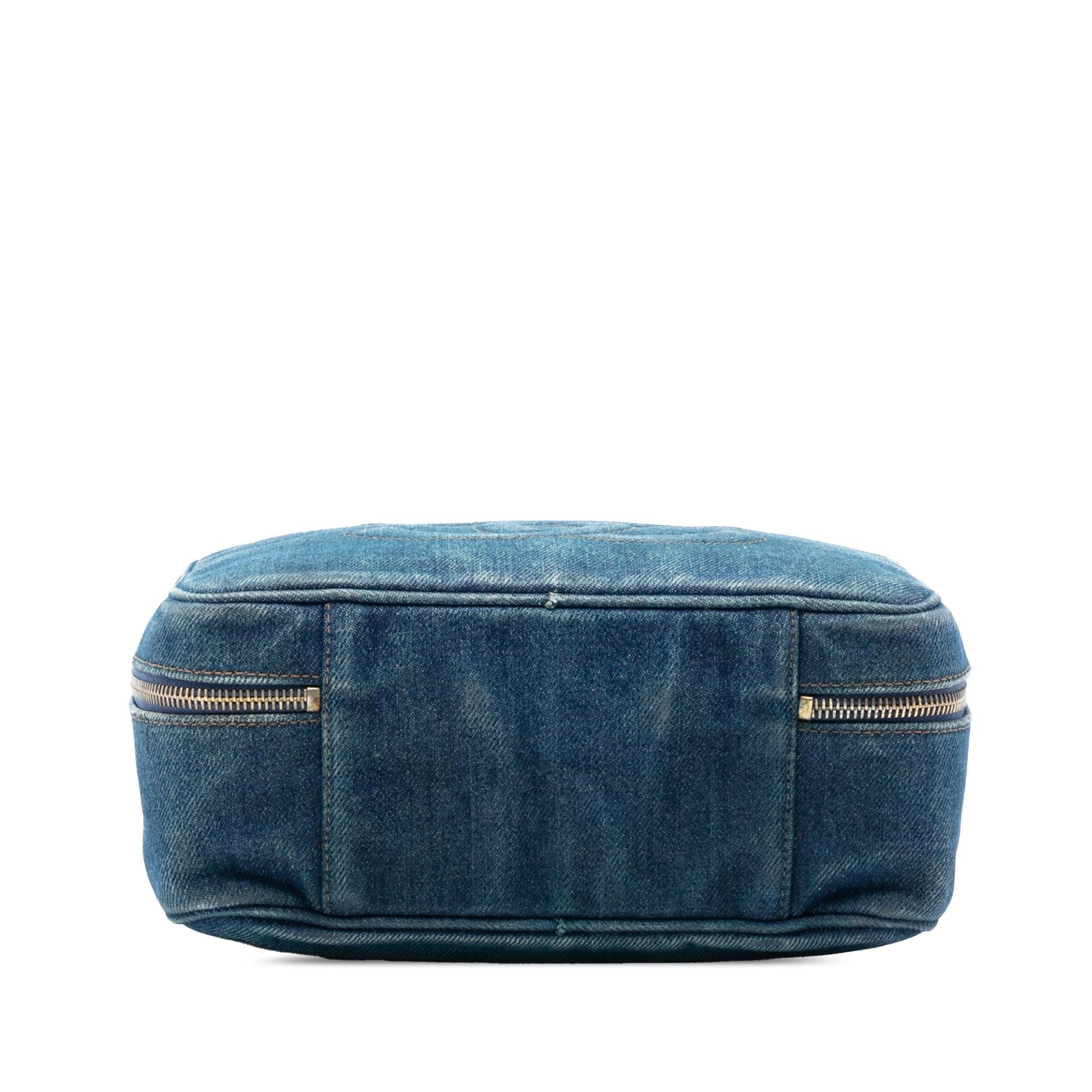 Chanel CC Denim Vanity Bag