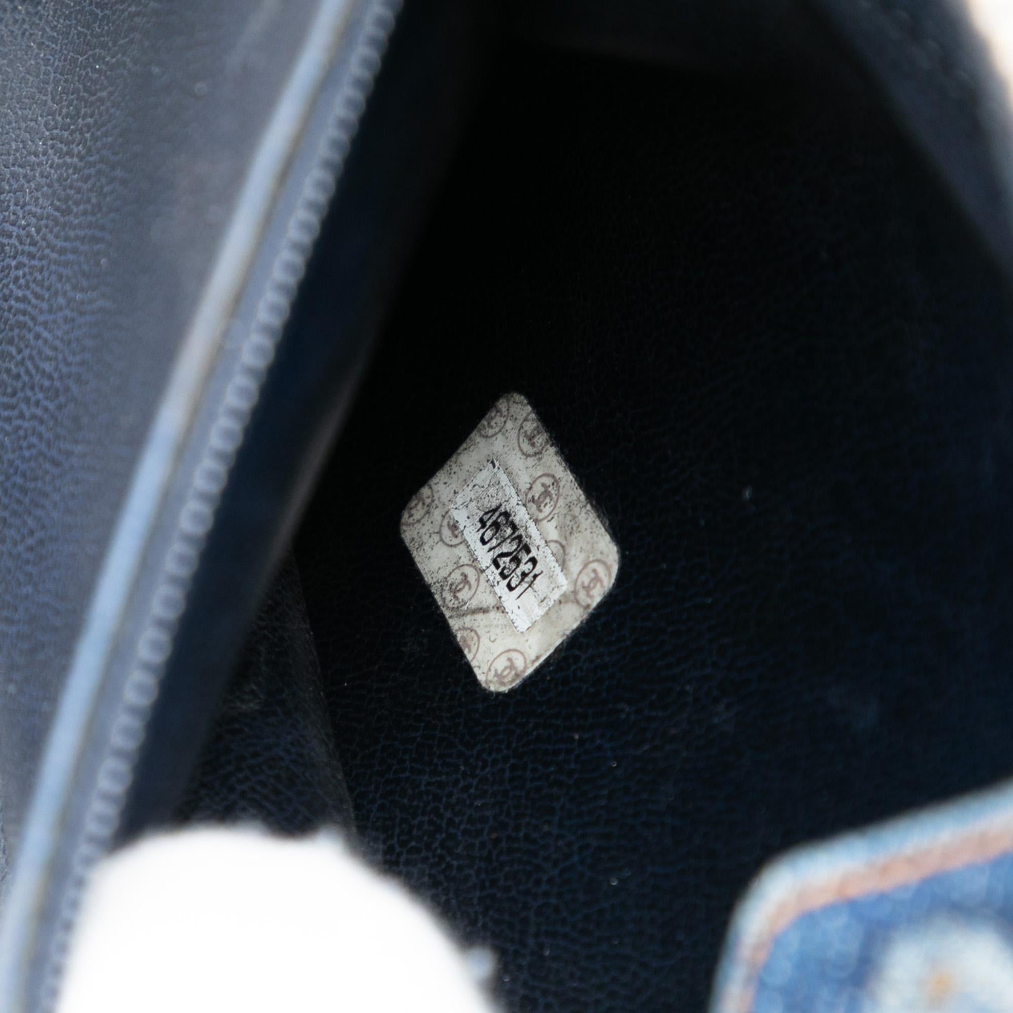 Chanel CC Denim Vanity Bag