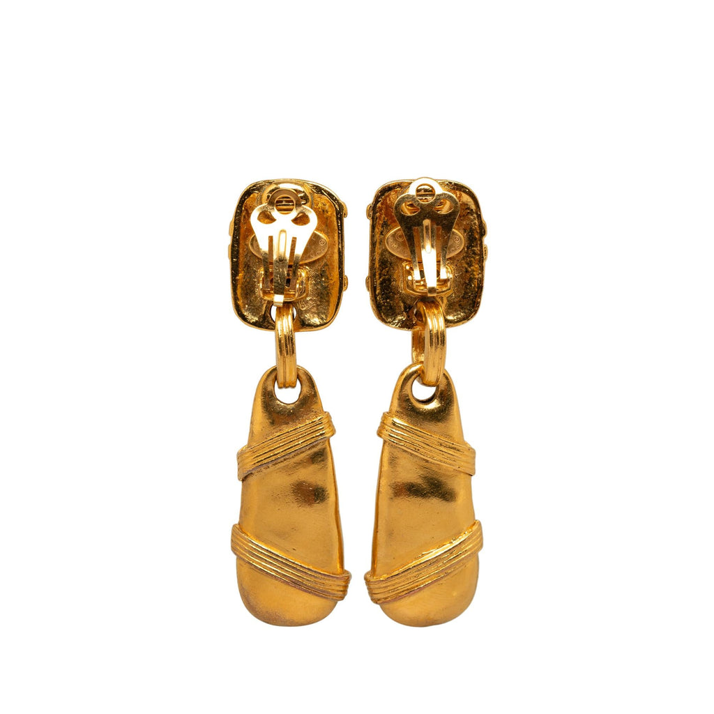 Chanel CC Drop Earrings (SHG-5x9JFf)