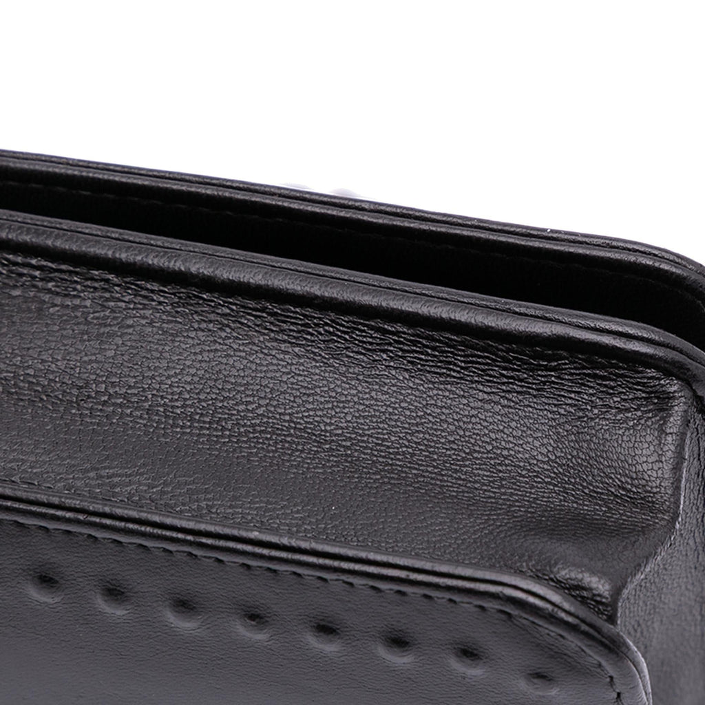 Chanel CC Embossed Lambskin Wallet on Chain