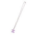 Chanel CC Enamel Pendant Necklace (SHG-IU1o7Q)