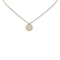 Chanel CC Faux Pearl Pendant Necklace (SHG-2Vs4gs)