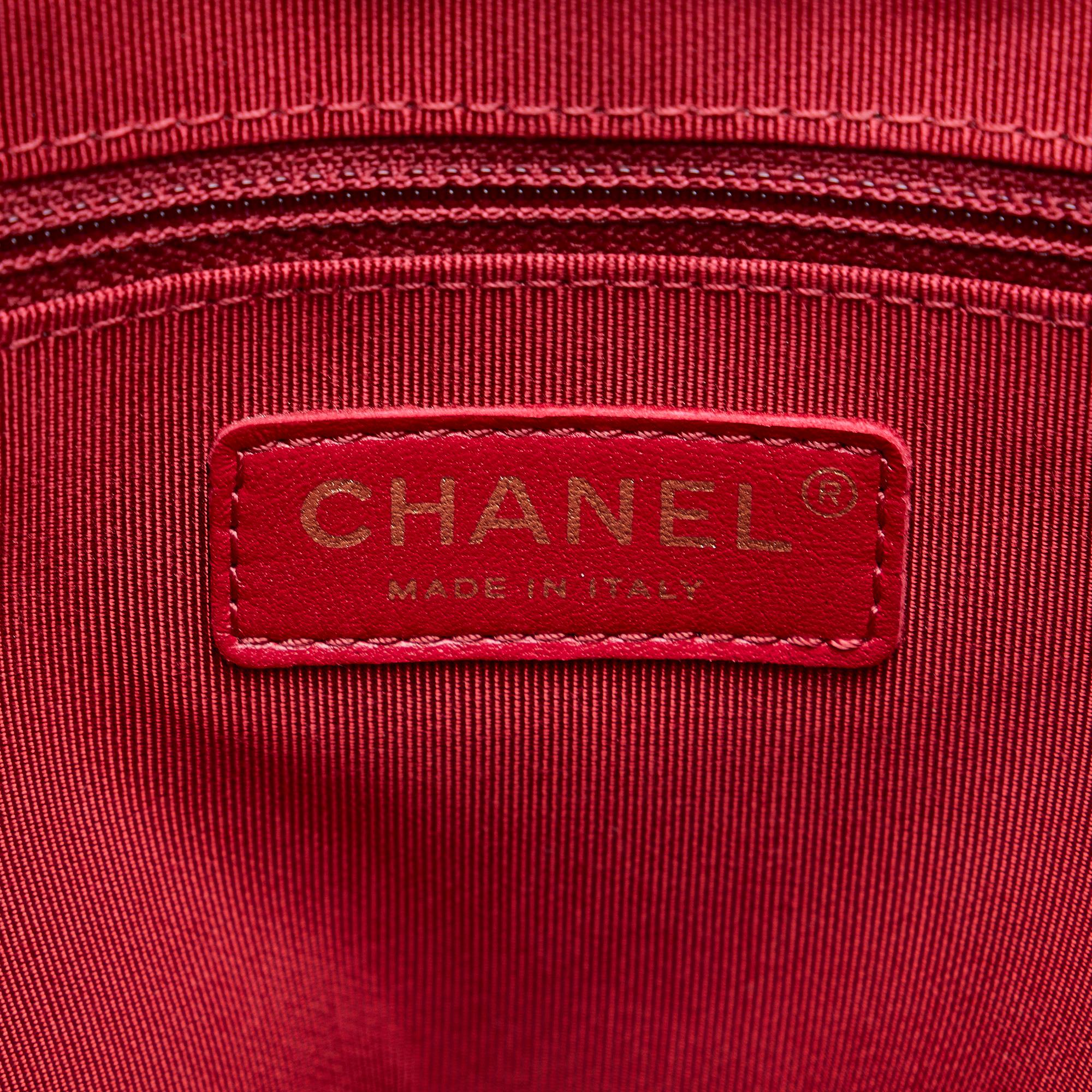Chanel CC Front Pocket Calfskin Shopping Tote (SHG-AMS7oG)