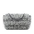 Chanel CC Herringbone Tweed Flap