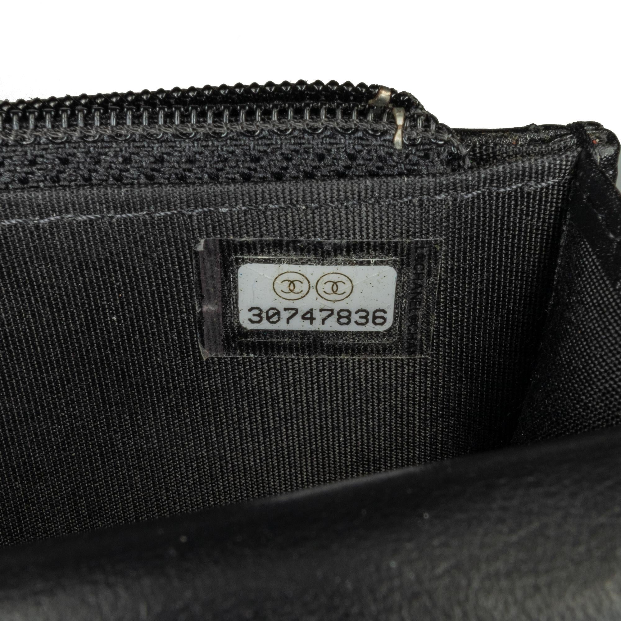 Chanel CC Lambskin About Pearls Card Holder On Chain (SHG-XiJKT4)