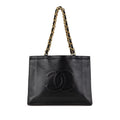 Chanel CC Lambskin Chain Tote
