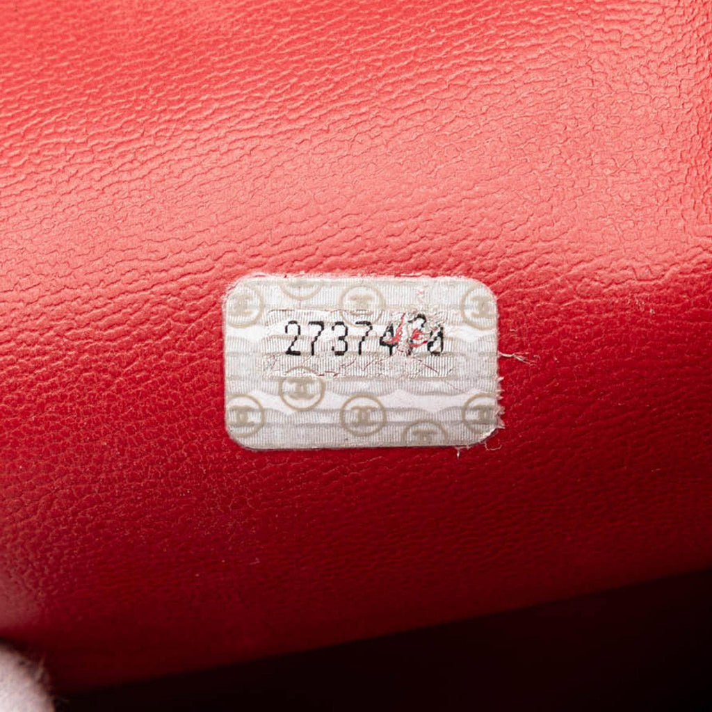 Chanel CC Lambskin Chain Tote