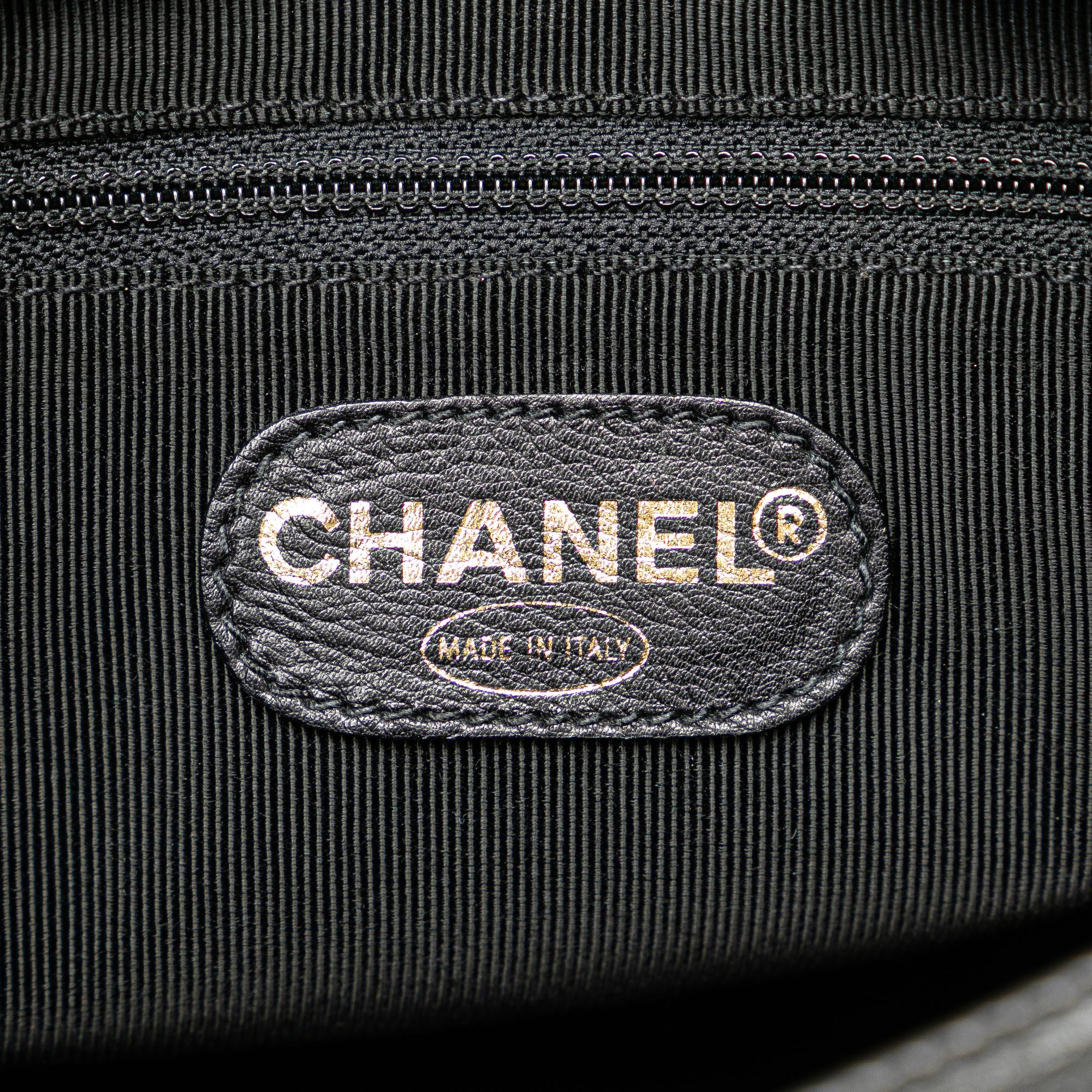 Chanel CC Lambskin Chain Tote