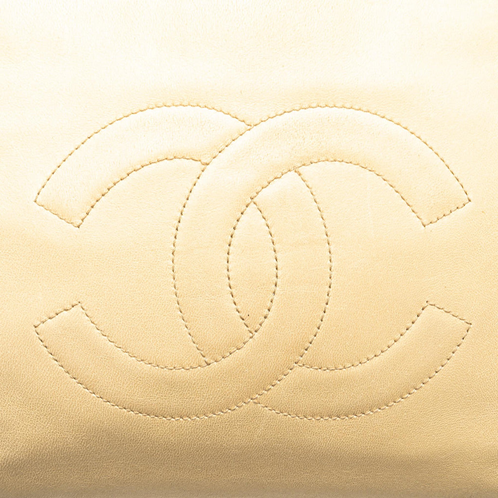 Chanel CC Lambskin Chain Tote