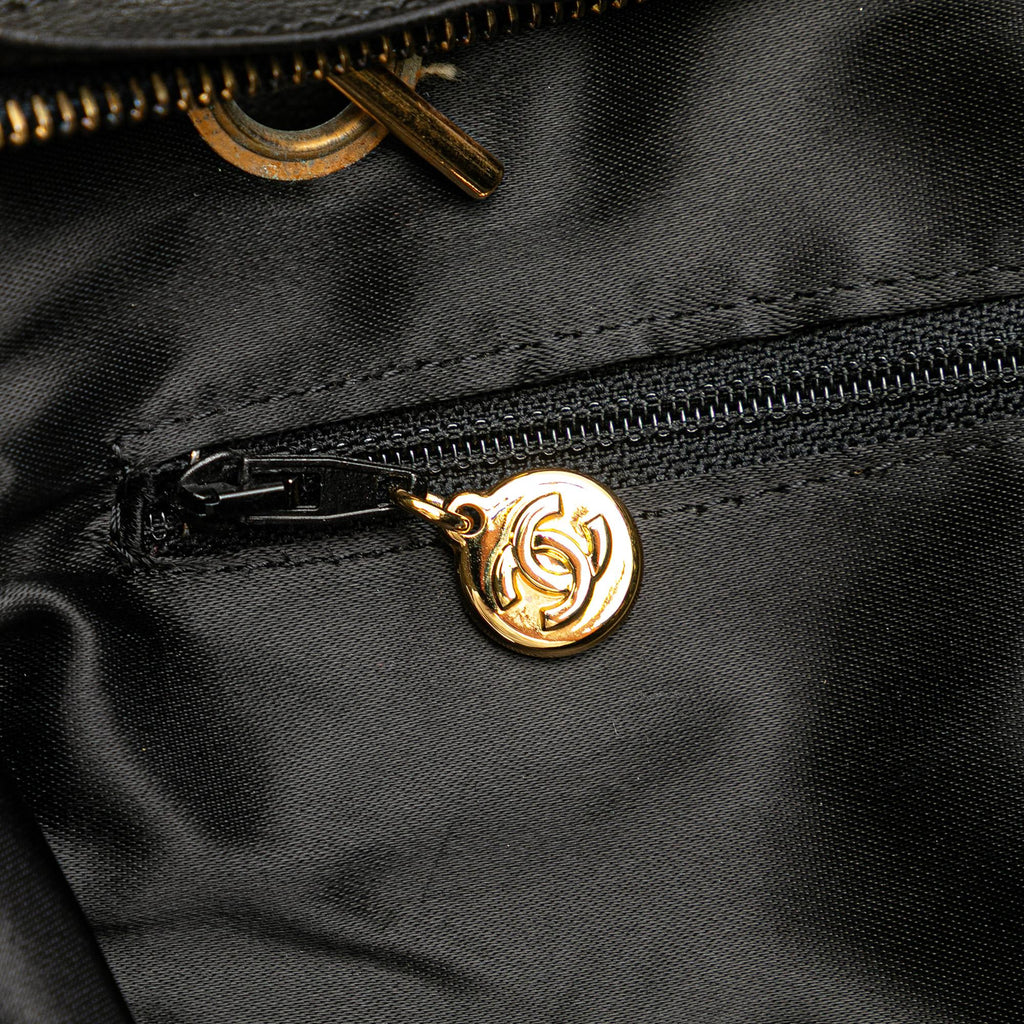 Chanel CC Lambskin Chain Tote