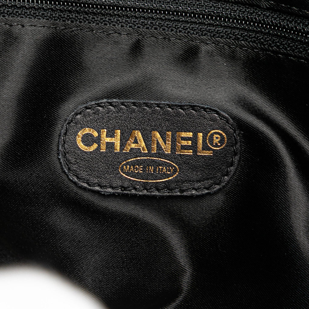 Chanel CC Lambskin Chain Tote