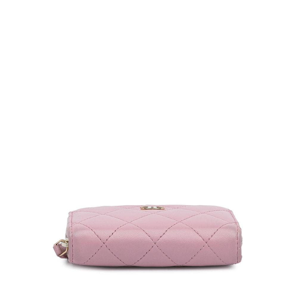 Chanel CC Lambskin Coin Pouch (SHG-Ijd2Rr)