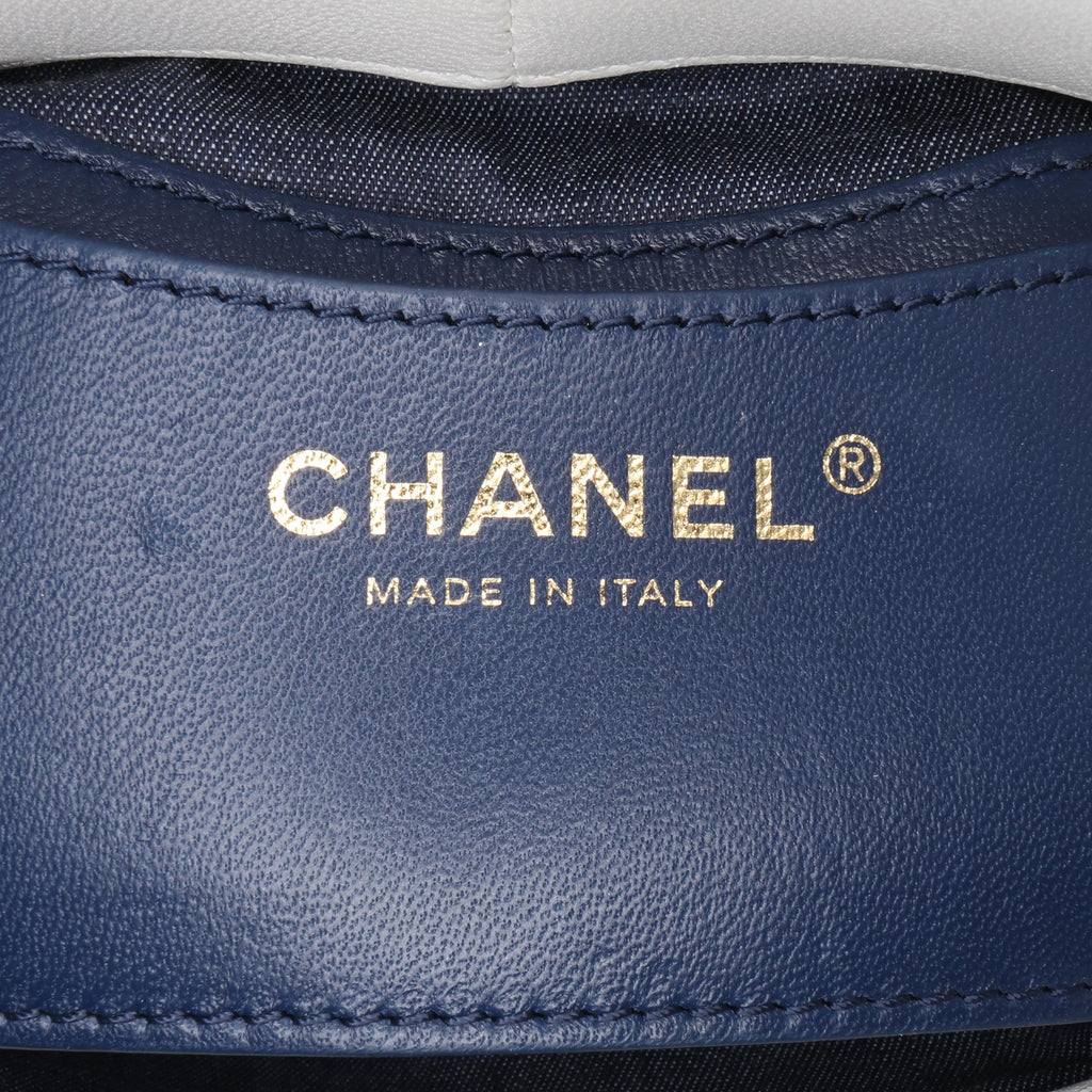 Chanel CC Lambskin Elegant Chain Vanity Case