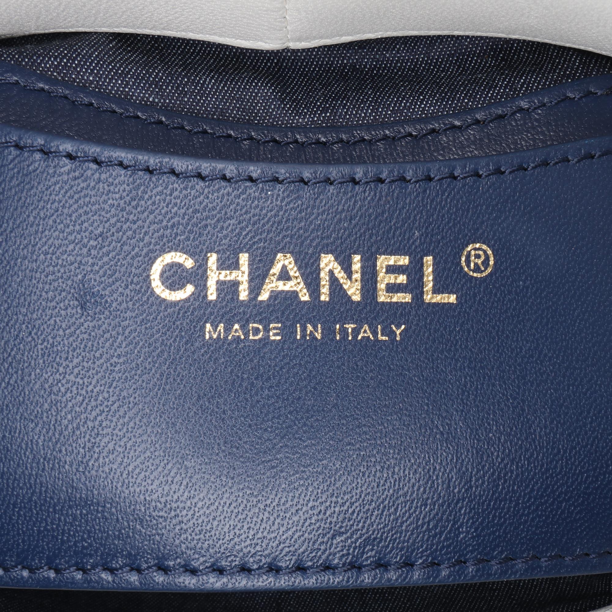 Chanel CC Lambskin Elegant Chain Vanity Case