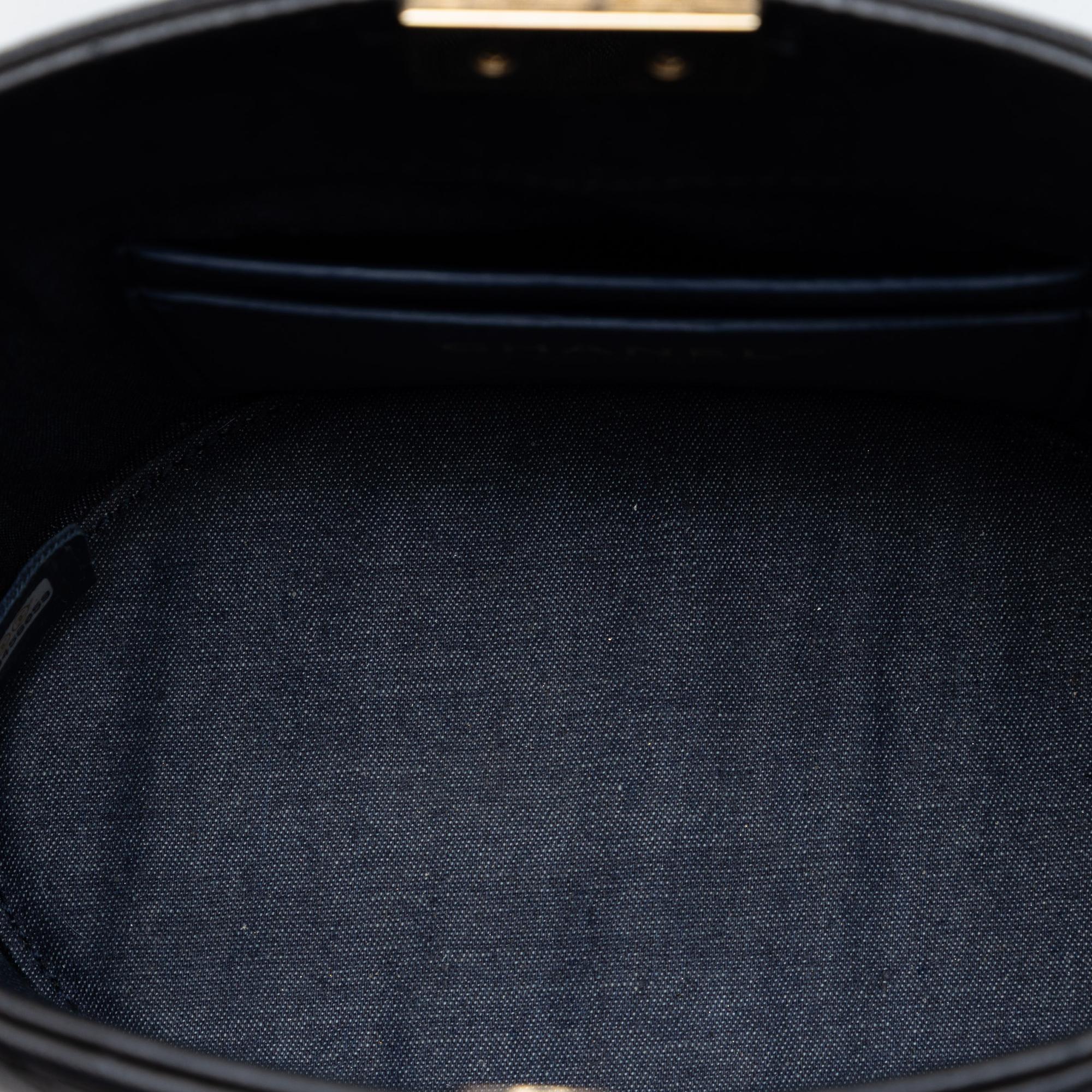 Chanel CC Lambskin Elegant Chain Vanity Case