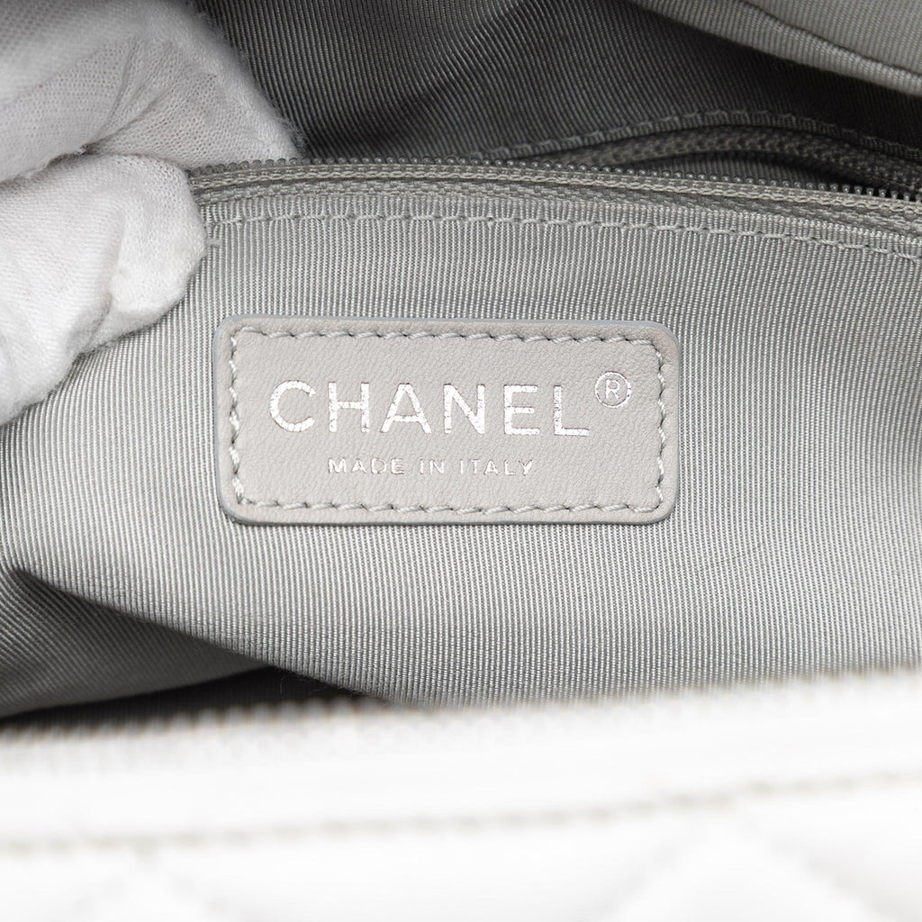 Chanel CC Lambskin Frame Tote