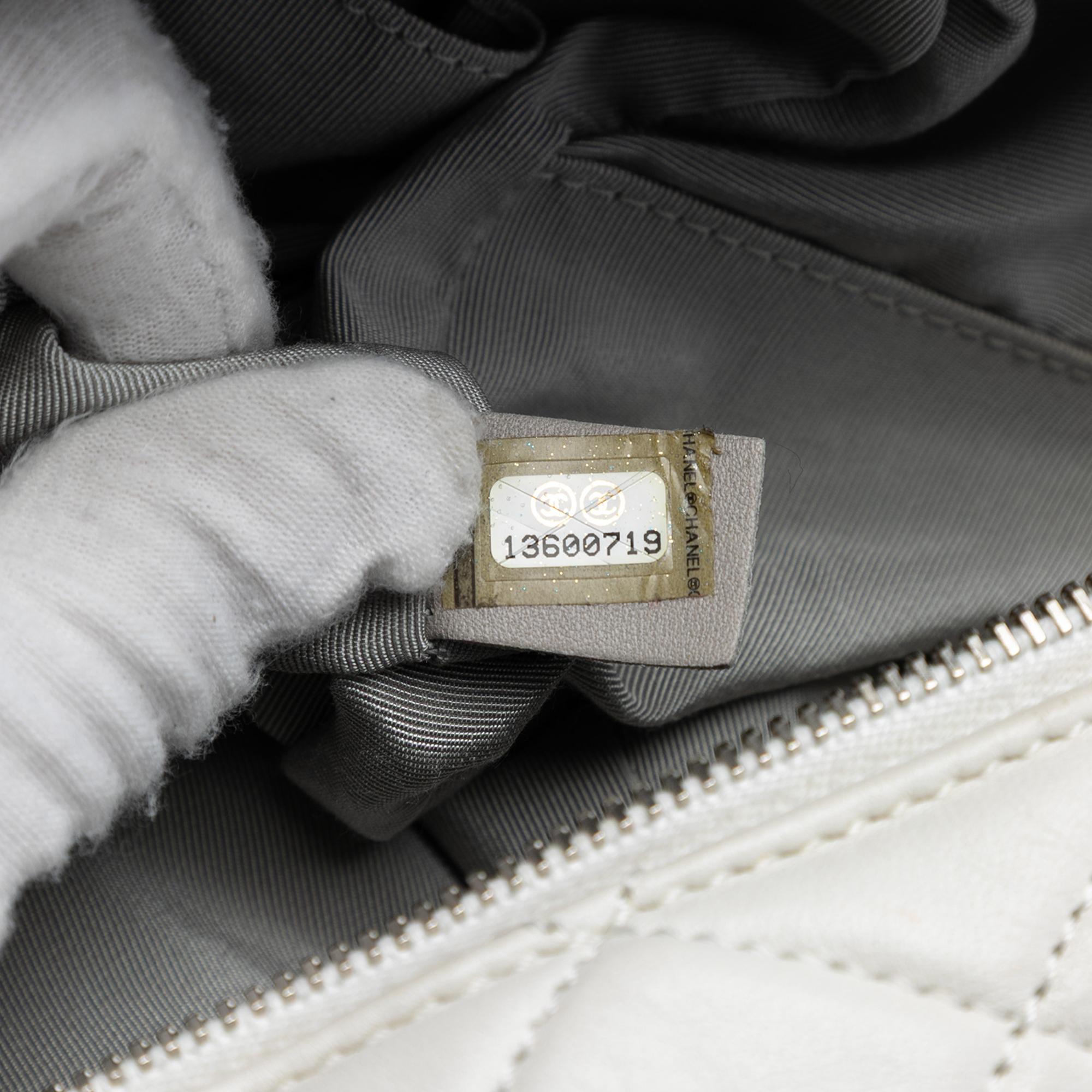 Chanel CC Lambskin Frame Tote