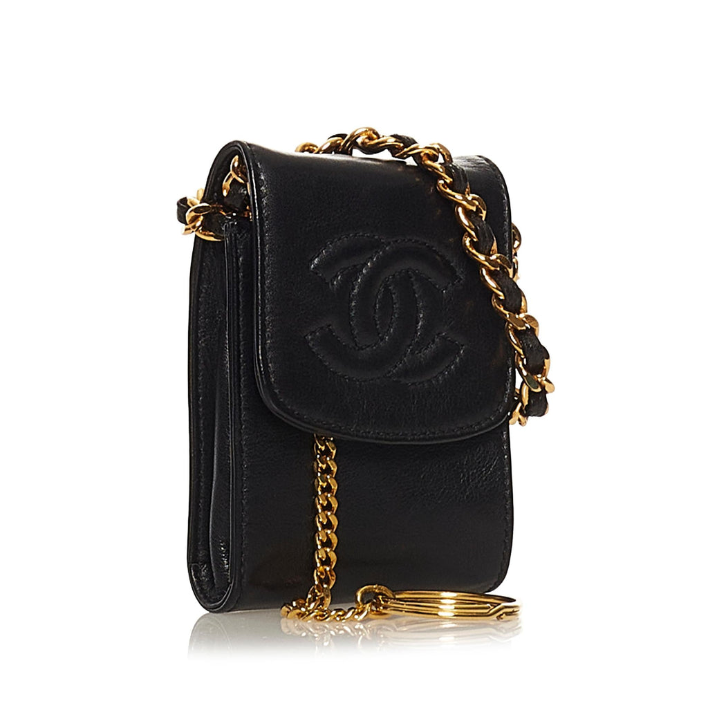 Chanel CC Lambskin Leather Multi Case (SHG-34250)