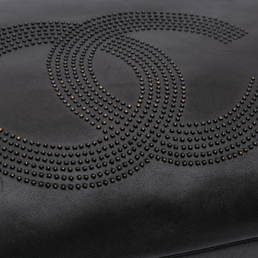 Chanel CC Lambskin Studded Bonbons Tote