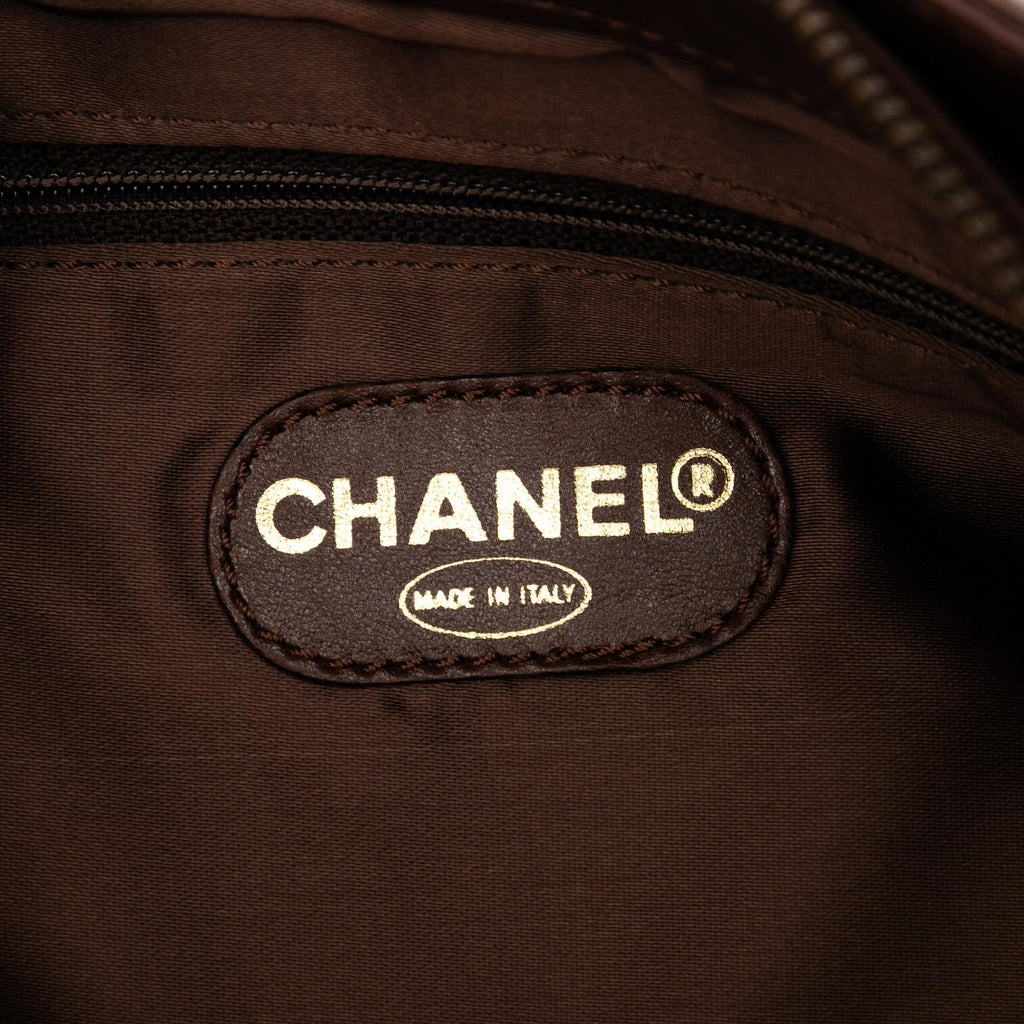 Chanel CC Lambskin Tassel Shoulder Bag