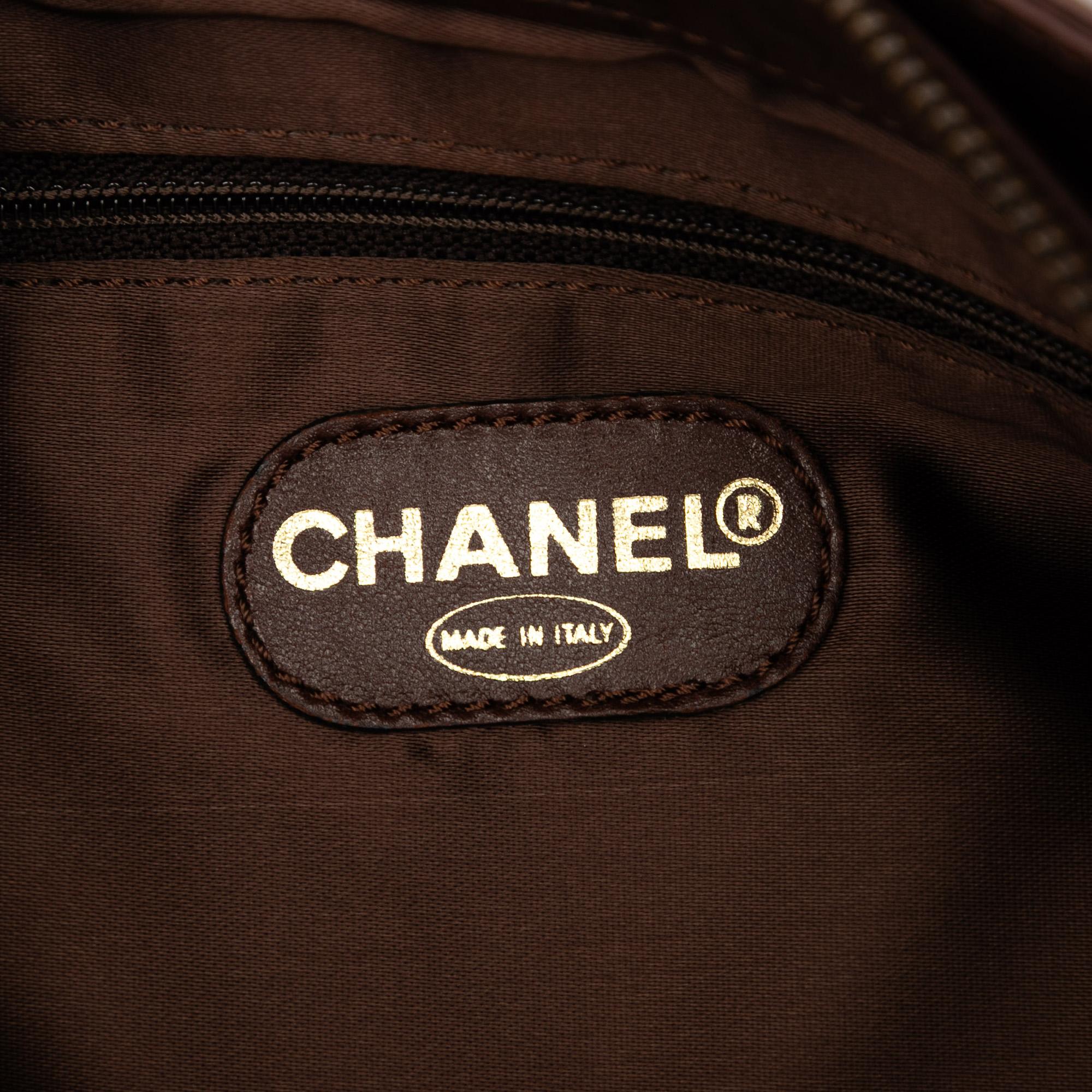 Chanel CC Lambskin Tassel Shoulder Bag