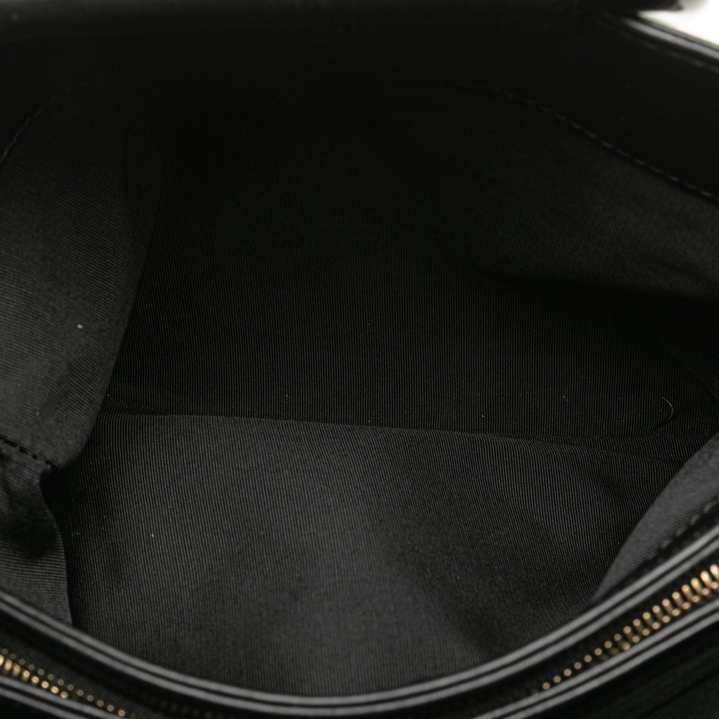 Chanel CC Lambskin Tortoise Handle Tote