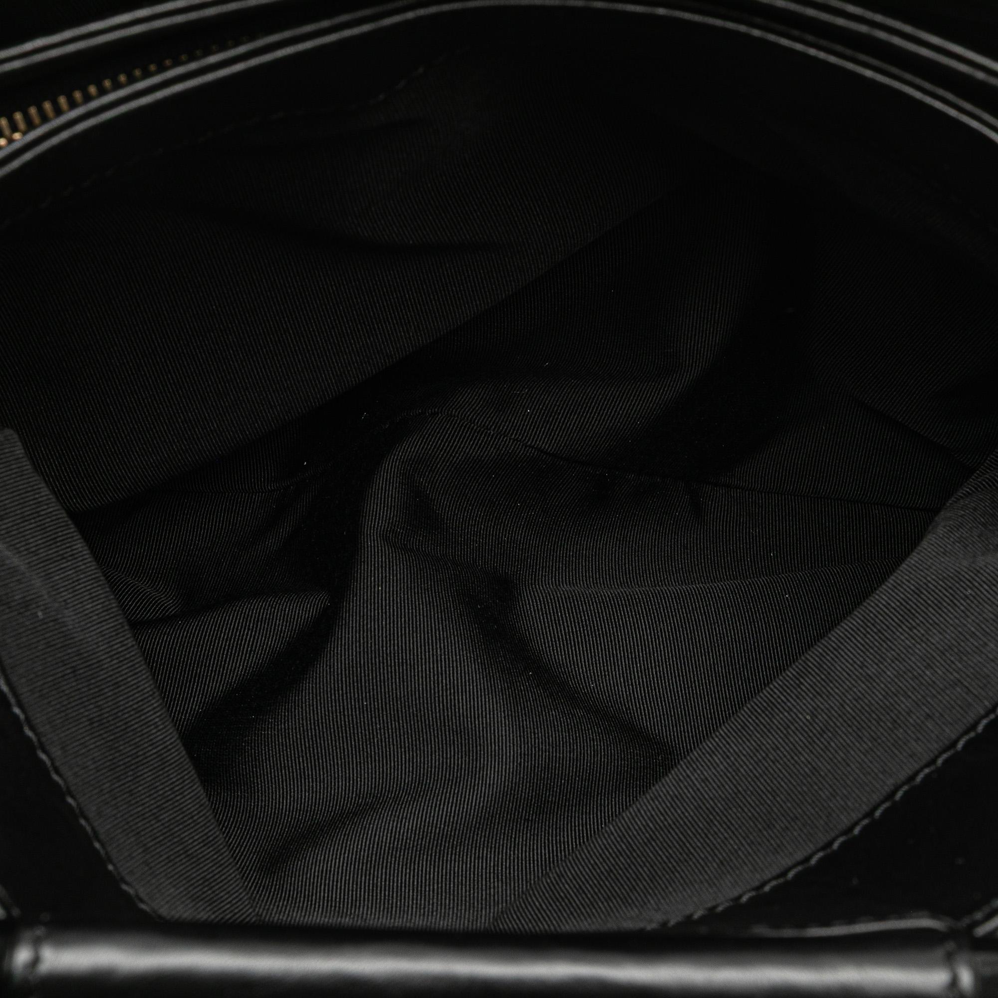 Chanel CC Lambskin Tortoise Handle Tote