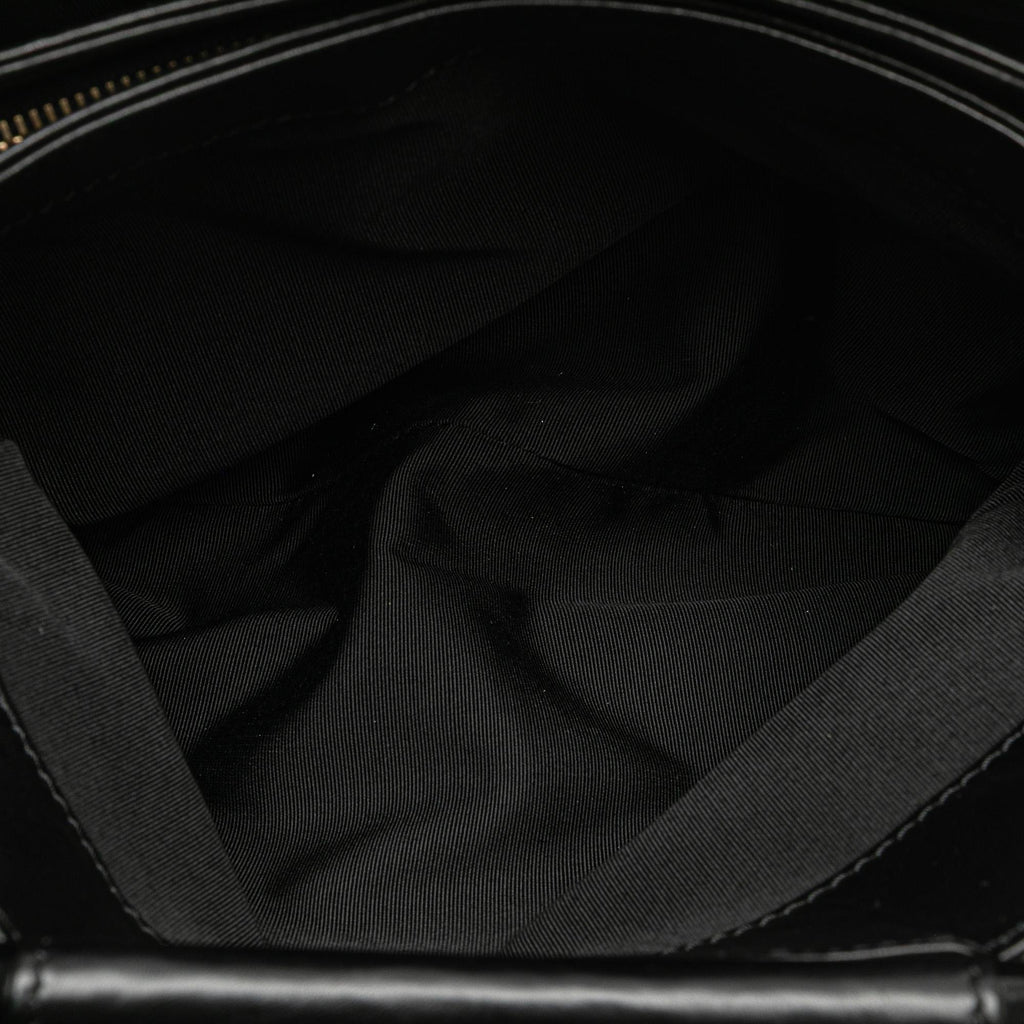 Chanel CC Lambskin Tortoise Handle Tote