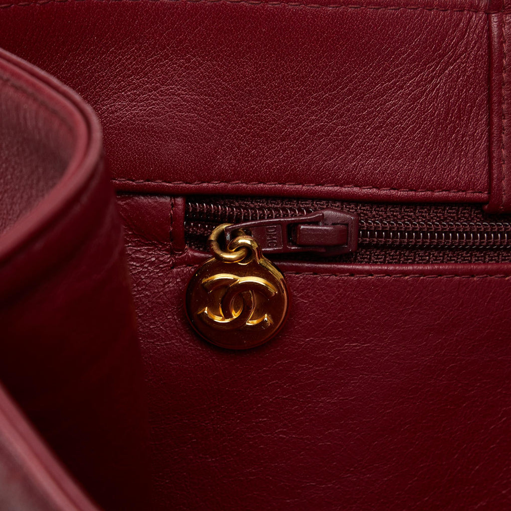 Chanel CC Lambskin Tote Bag (SHG-Q3lcmX)