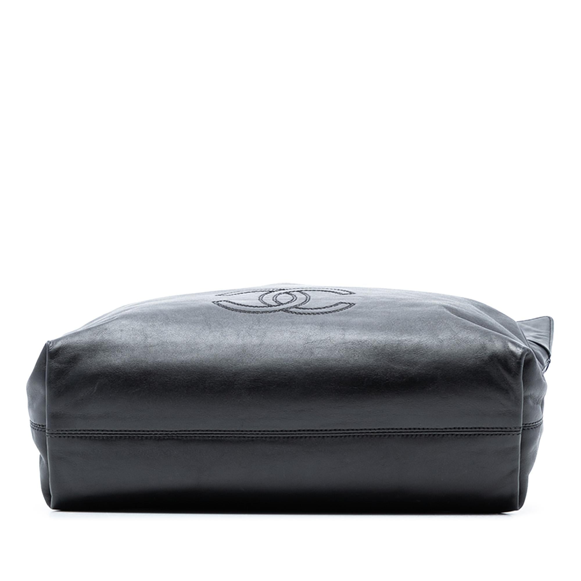 Chanel CC Lambskin Tote