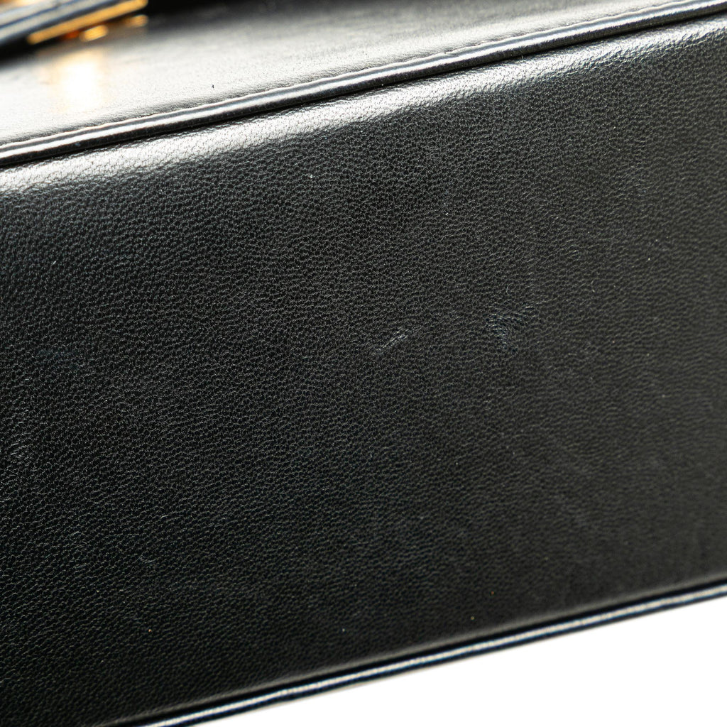 Chanel CC Lambskin Trapezoid Flap
