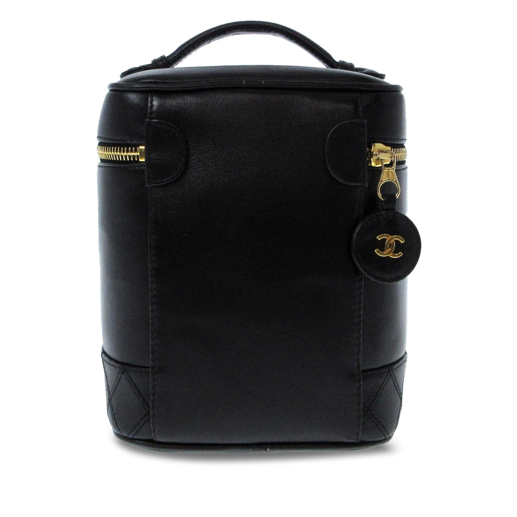 Chanel CC Lambskin Vanity Case (SHG-3epDqc)