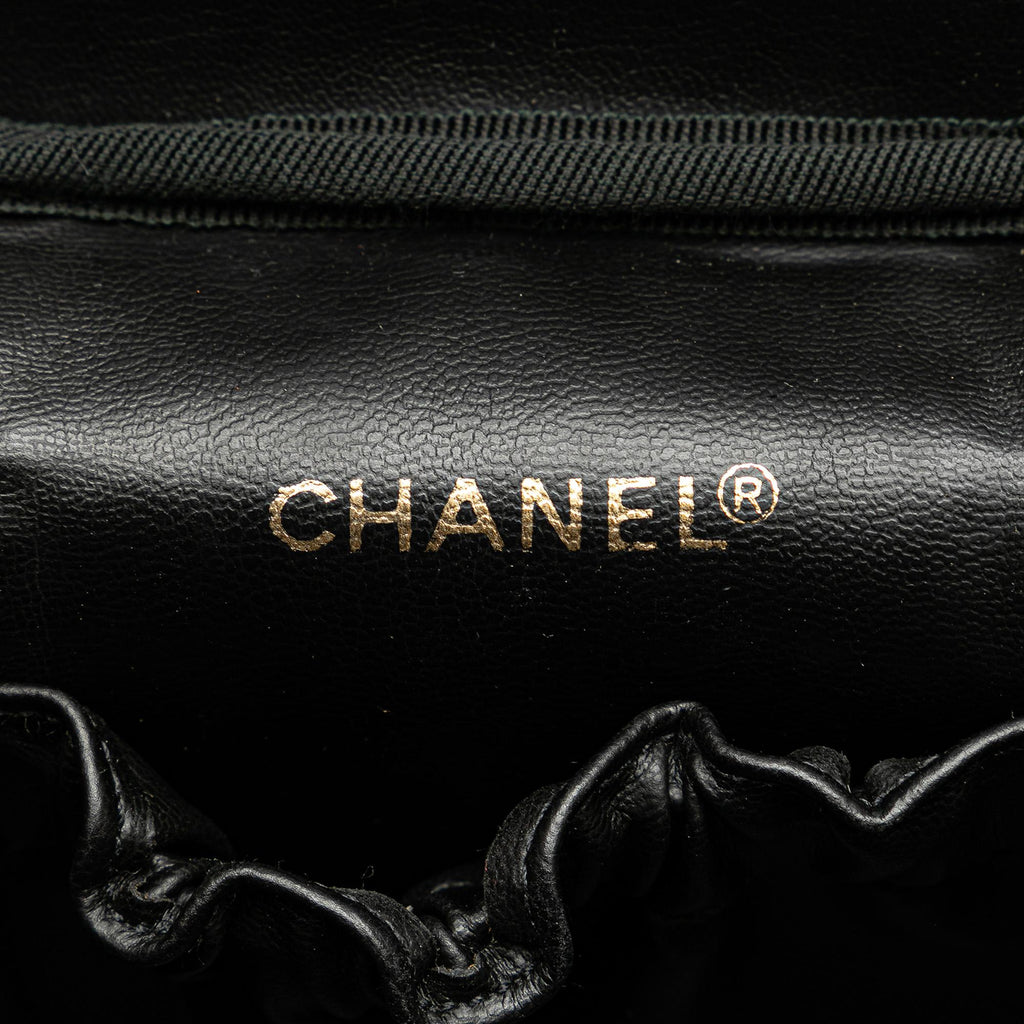 Chanel CC Lambskin Vanity Case (SHG-uFumoN)