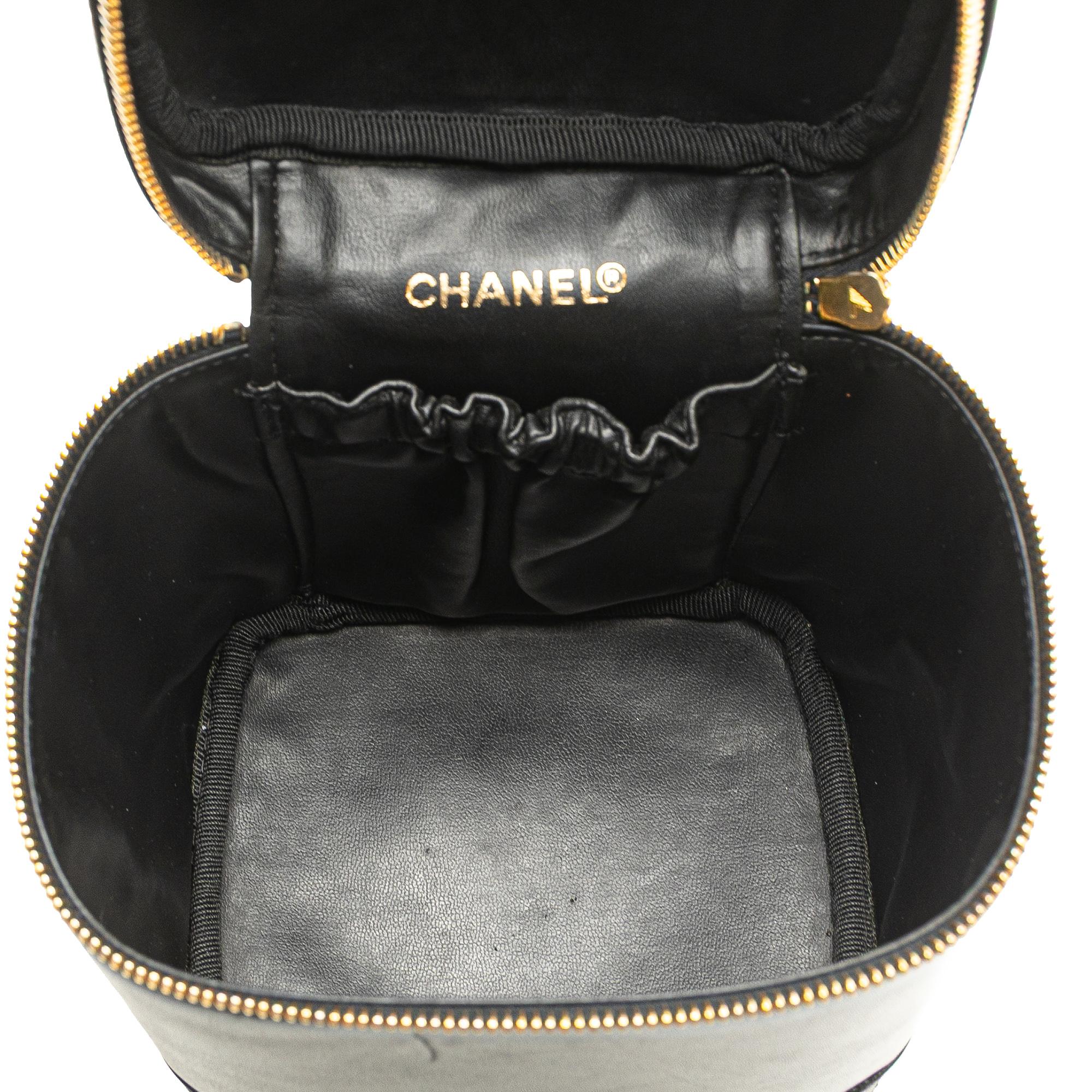 Chanel CC Lambskin Vanity Case