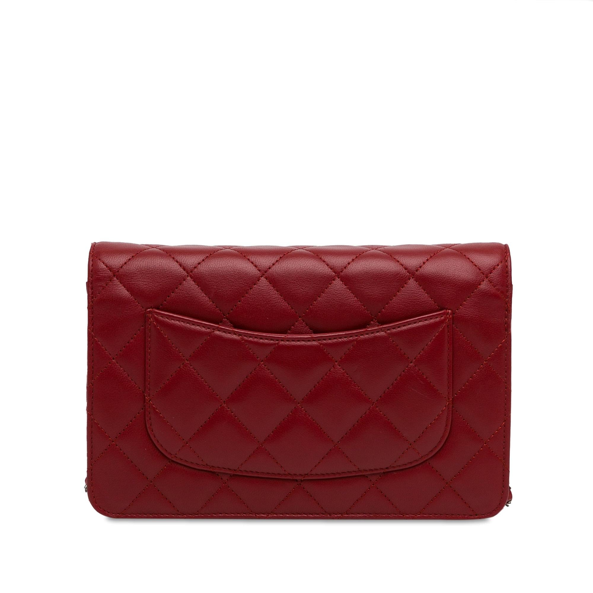 Chanel CC Lambskin Wallet on Chain (SHG-nOOcvI)