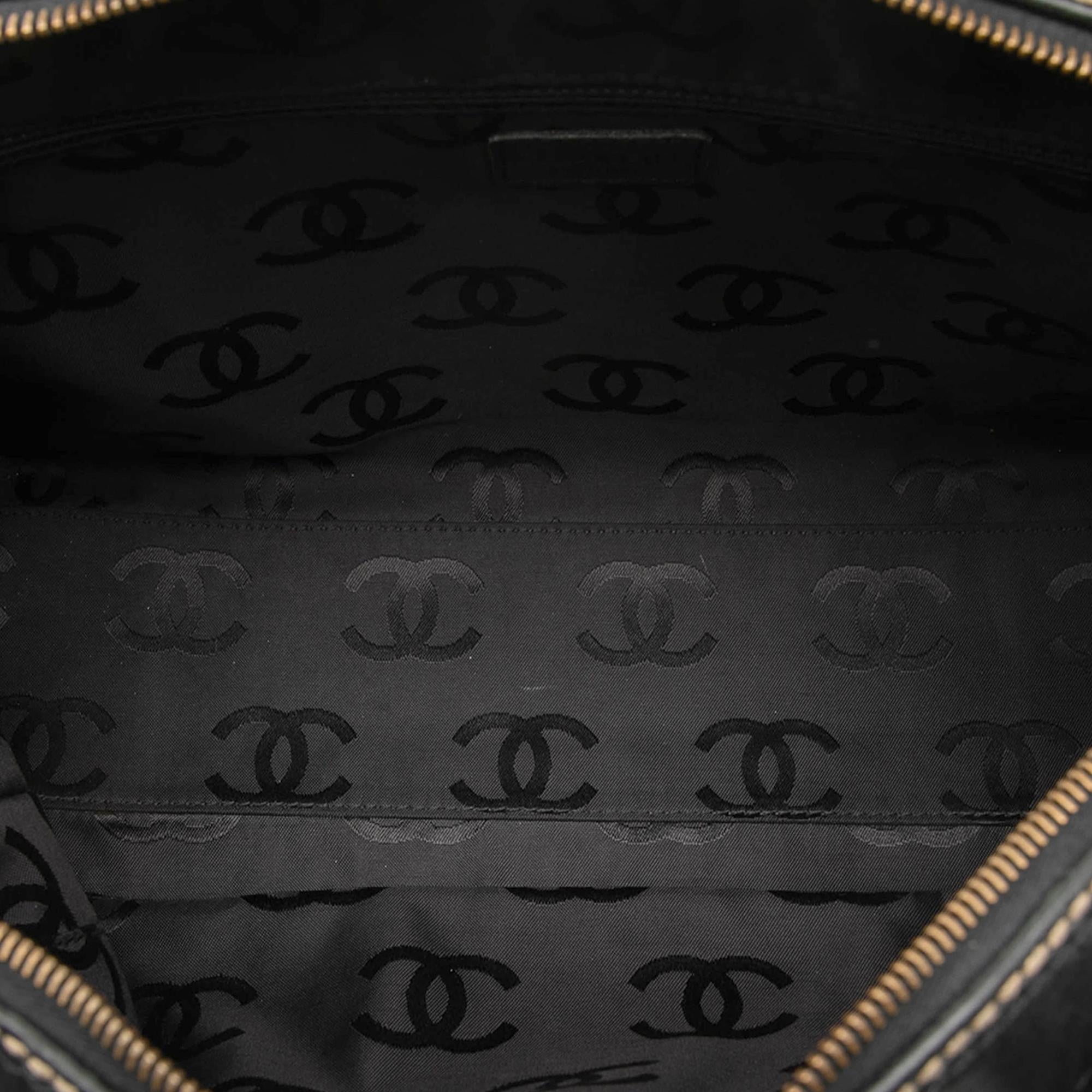Chanel CC Lambskin Wild Stitch Handbag