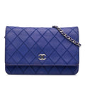 Chanel CC Lambskin Wild Stitch Wallet on Chain (SHG-IF20c2)
