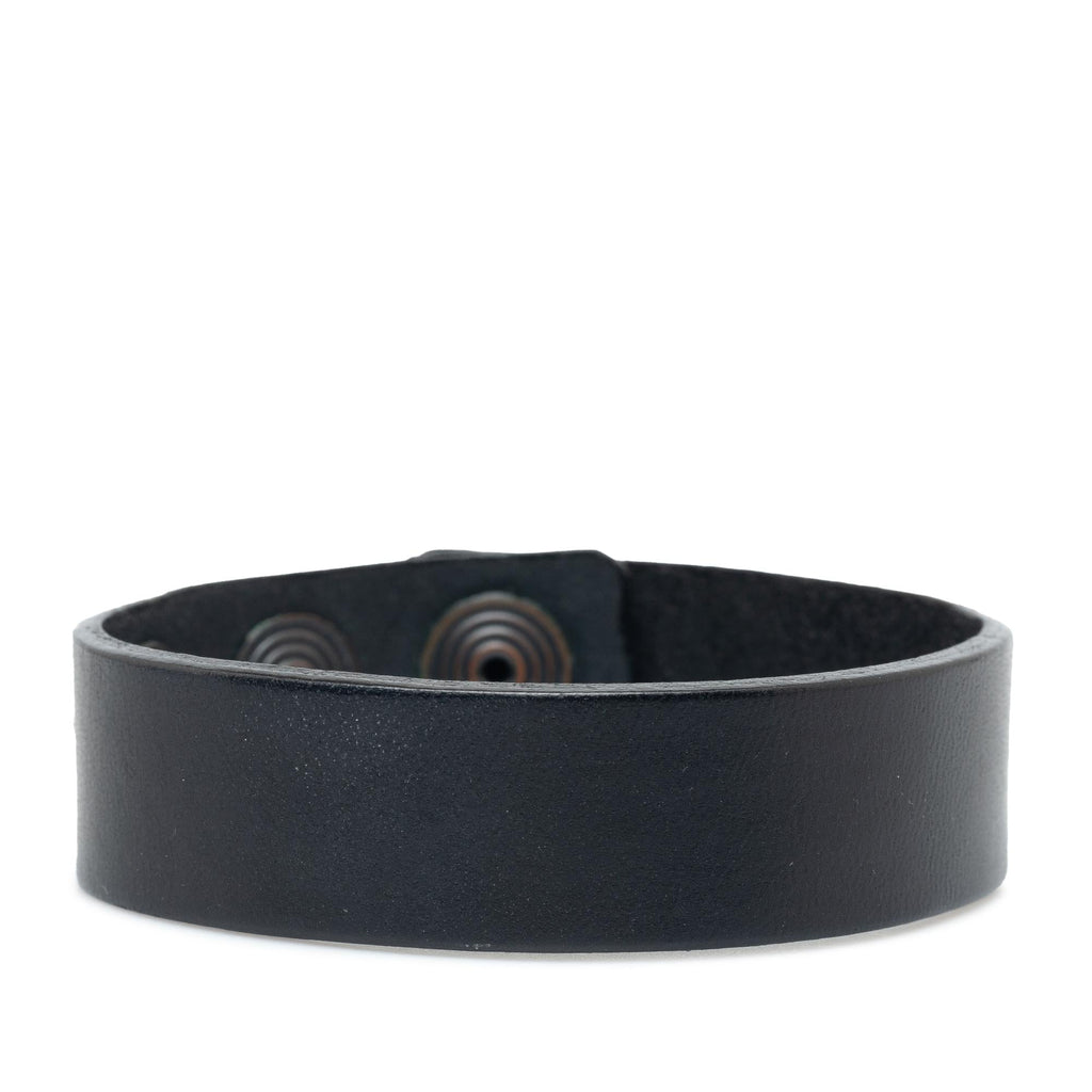 Chanel CC Leather Bracelet (SHG-2iL8dU)